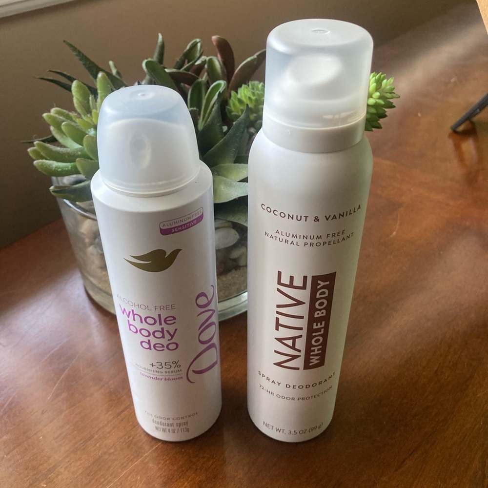 Whole Body Spray Deodorants - Duo Pack